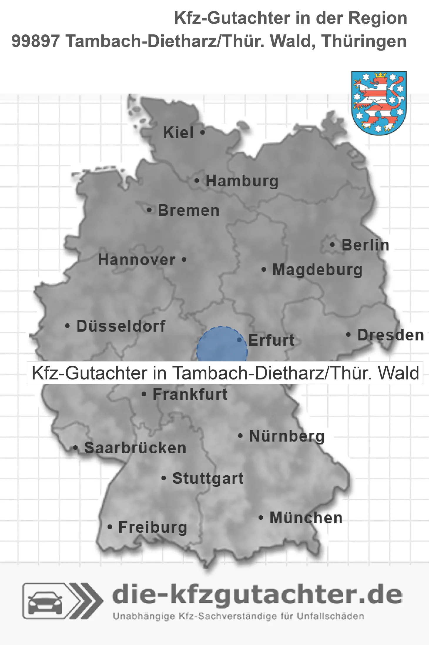 Kfz-Gutachter Tambach-Dietharz/Th&uuml;r. Wald
