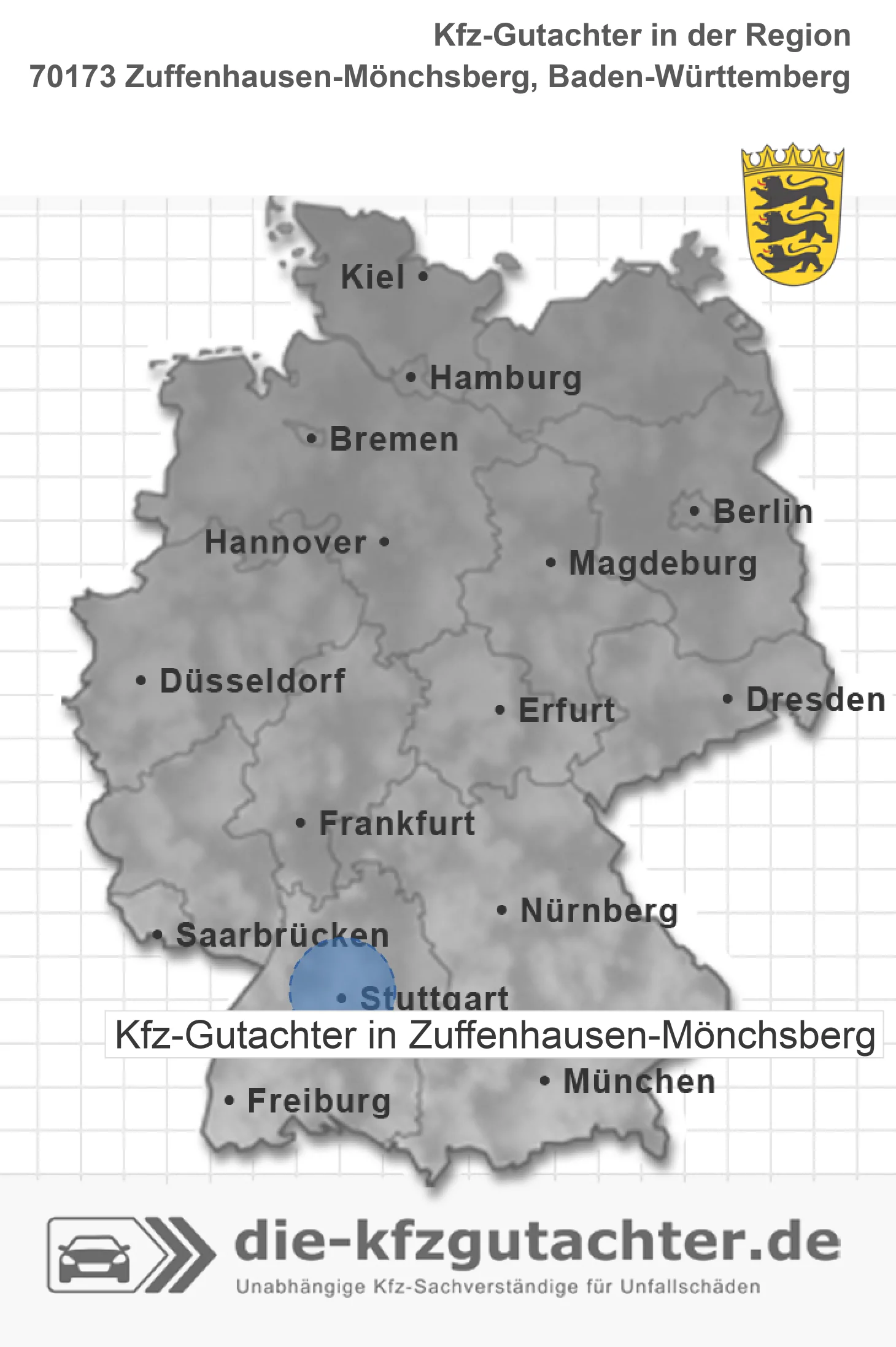 Kfz-Gutachter Zuffenhausen-M&ouml;nchsberg