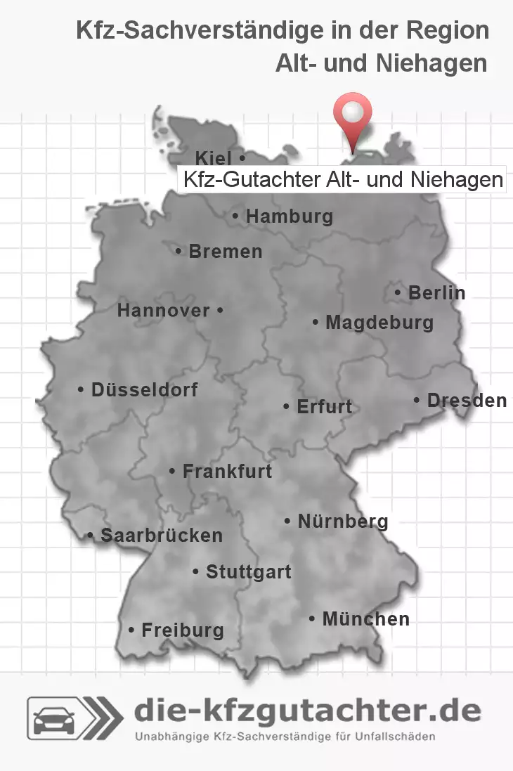 Sachverständiger Kfz-Gutachter Alt- und Niehagen