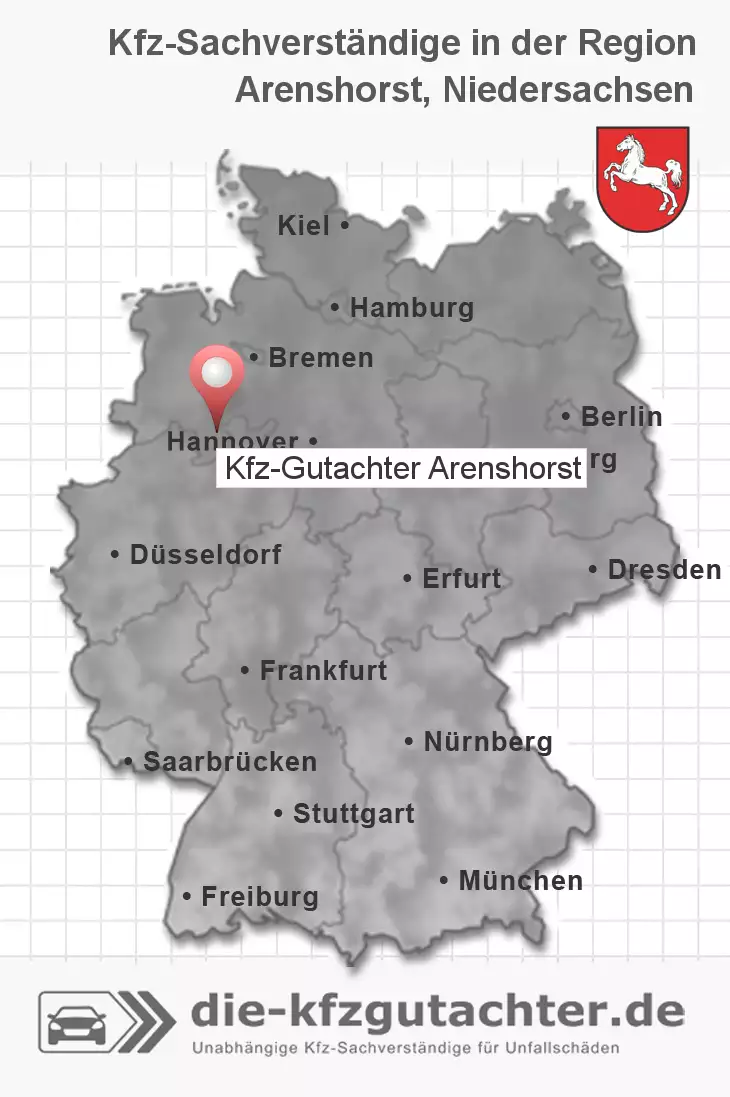 Sachverständiger Kfz-Gutachter Arenshorst