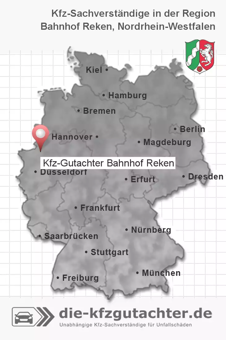 Sachverständiger Kfz-Gutachter Bahnhof Reken