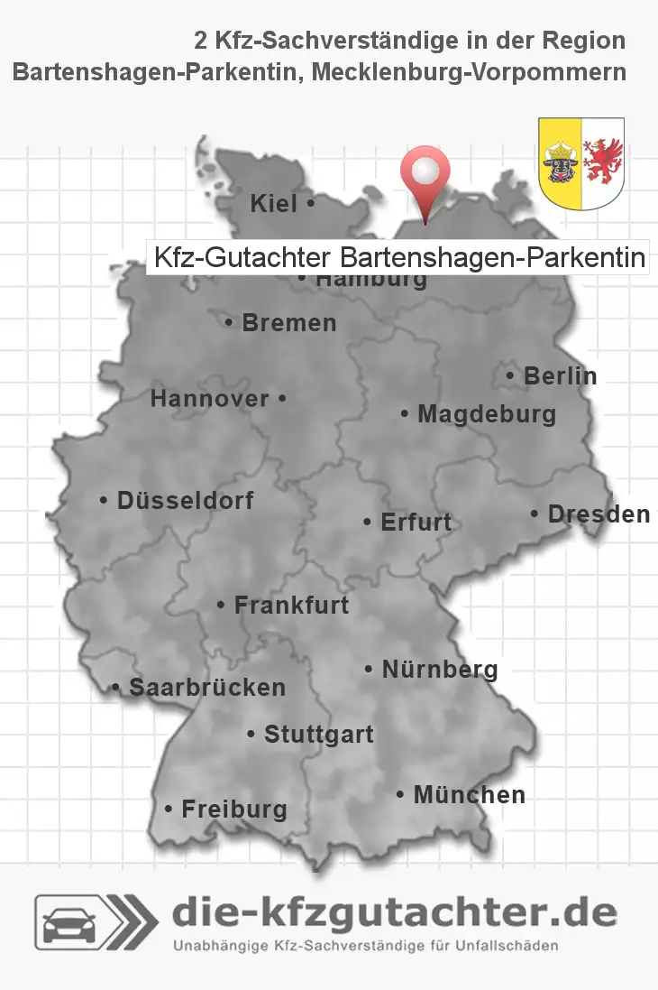 Sachverständiger Kfz-Gutachter Bartenshagen-Parkentin