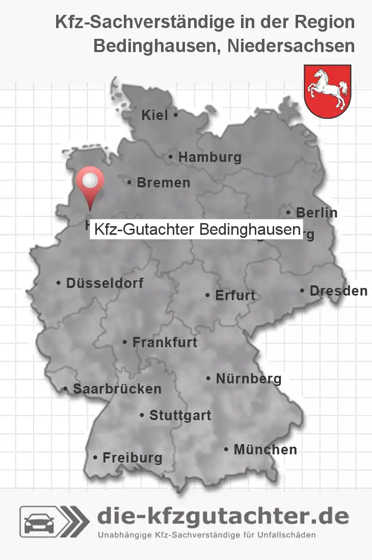 Sachverständiger Kfz-Gutachter Bedinghausen