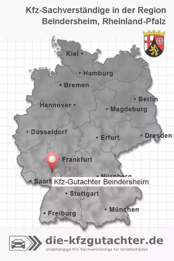 Sachverständiger Kfz-Gutachter Beindersheim