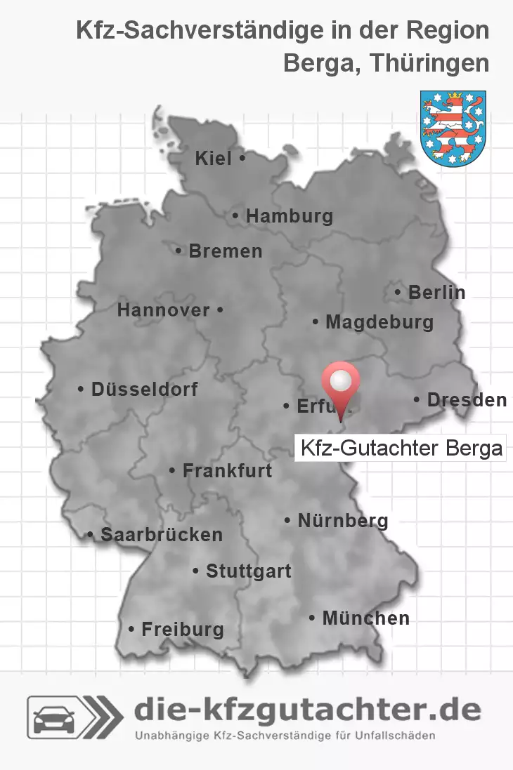 Sachverständiger Kfz-Gutachter Berga