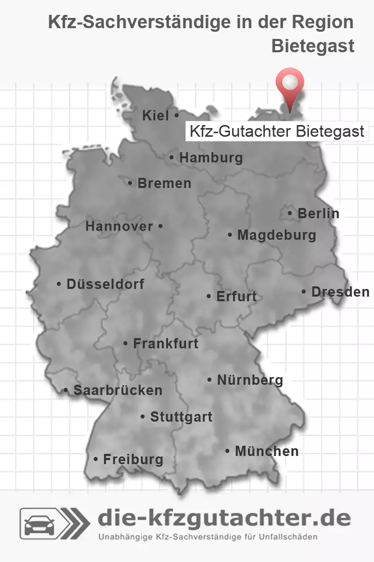 Sachverständiger Kfz-Gutachter Bietegast