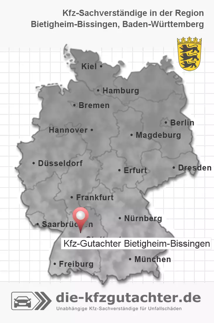 Sachverständiger Kfz-Gutachter Bietigheim-Bissingen