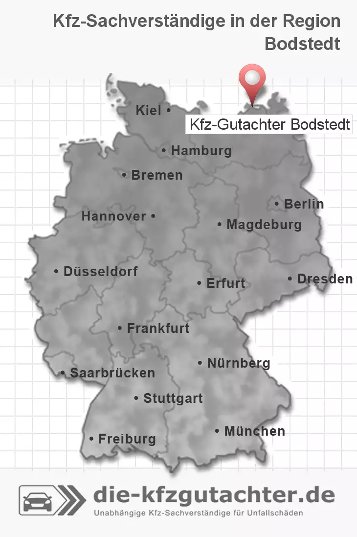 Sachverständiger Kfz-Gutachter Bodstedt