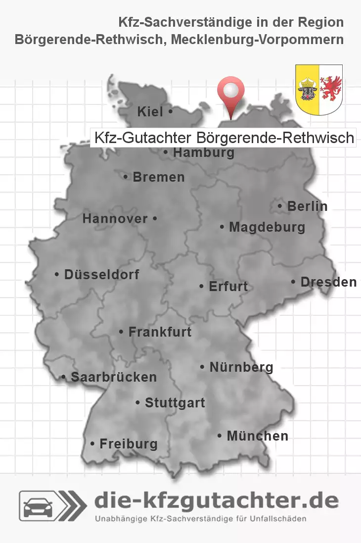 Sachverständiger Kfz-Gutachter Börgerende-Rethwisch