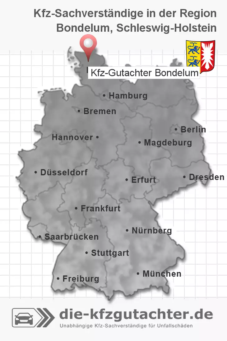 Sachverständiger Kfz-Gutachter Bondelum