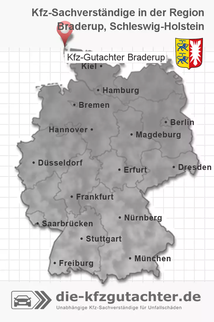 Sachverständiger Kfz-Gutachter Braderup