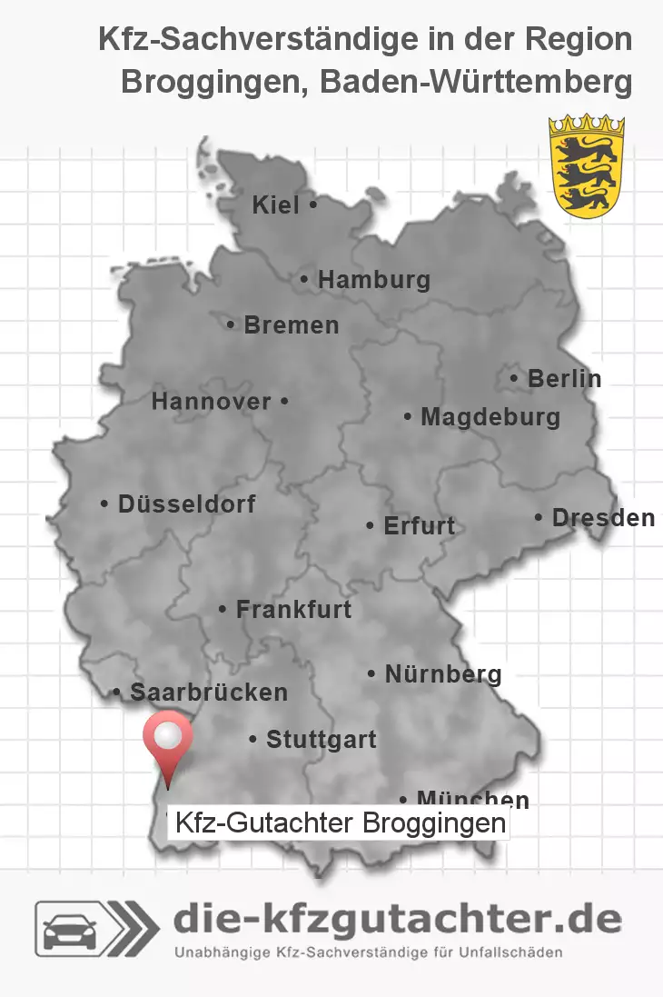 Sachverständiger Kfz-Gutachter Broggingen