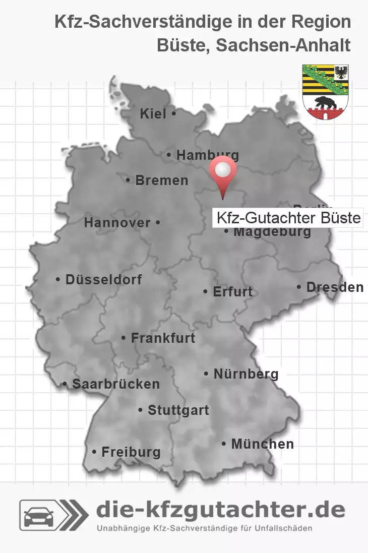 Sachverständiger Kfz-Gutachter B&uuml;ste