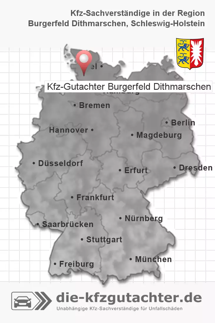 Sachverständiger Kfz-Gutachter Burgerfeld Dithmarschen