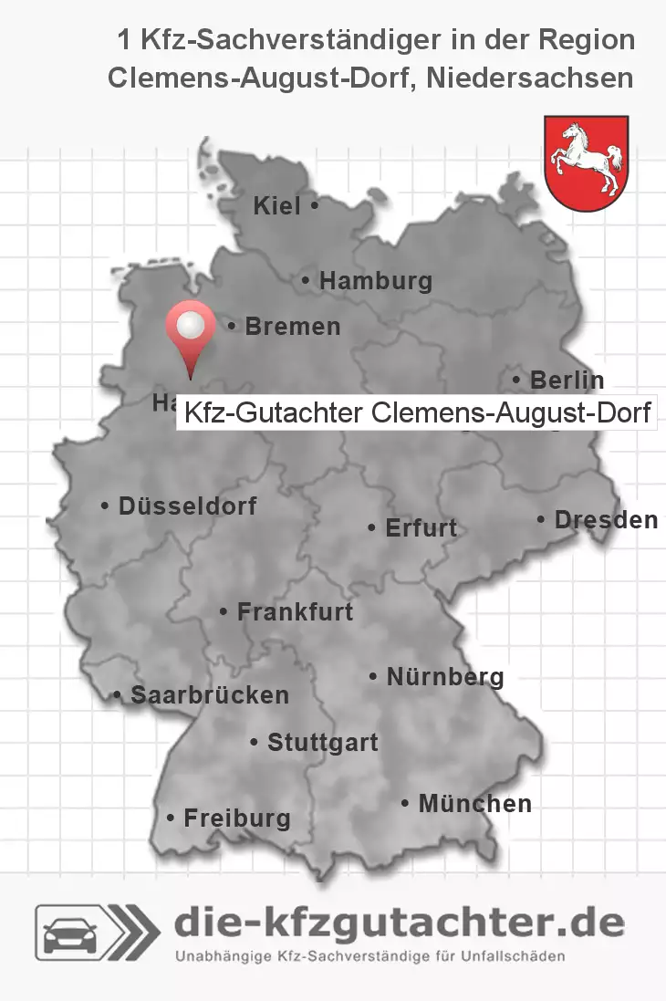 Sachverständiger Kfz-Gutachter Clemens-August-Dorf