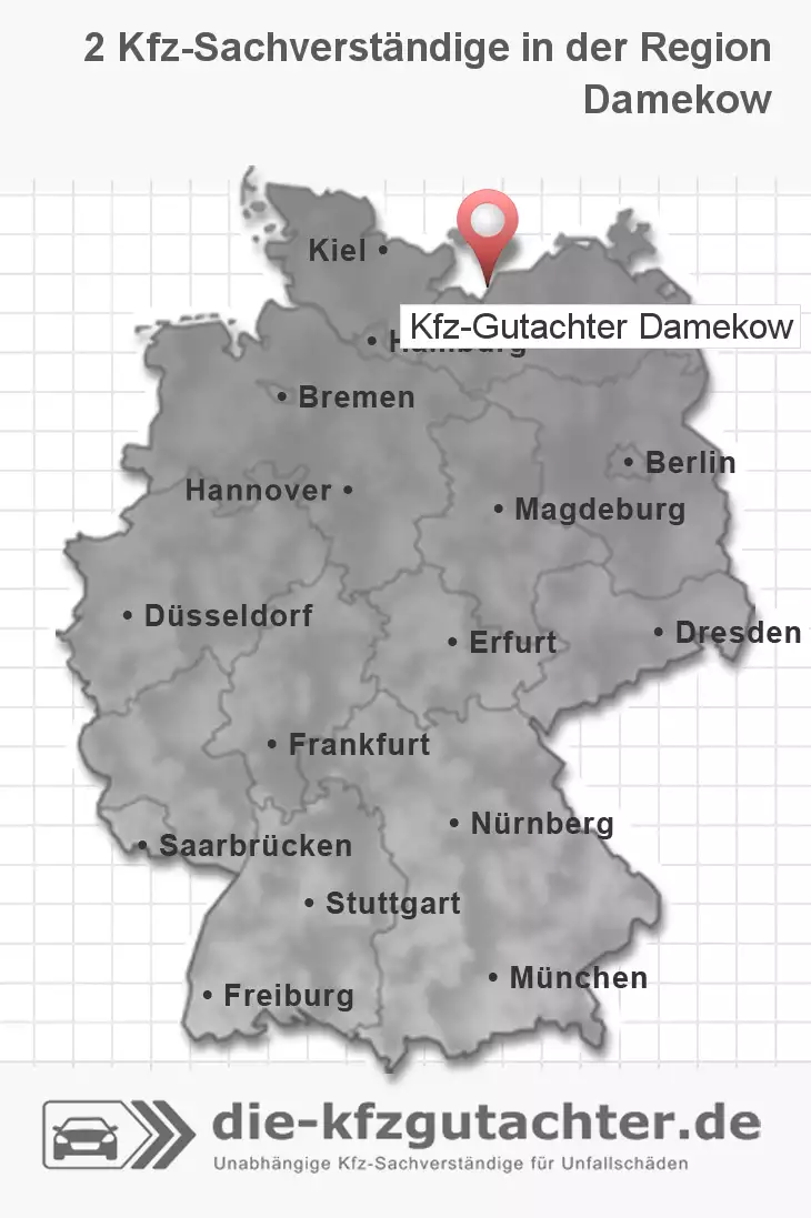Sachverständiger Kfz-Gutachter Damekow