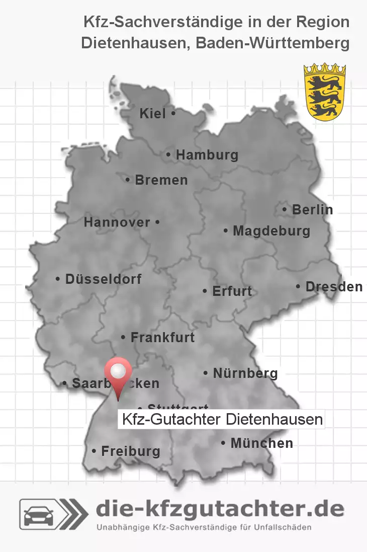 Sachverständiger Kfz-Gutachter Dietenhausen