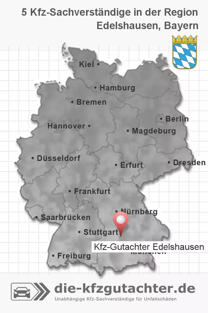 Sachverständiger Kfz-Gutachter Edelshausen