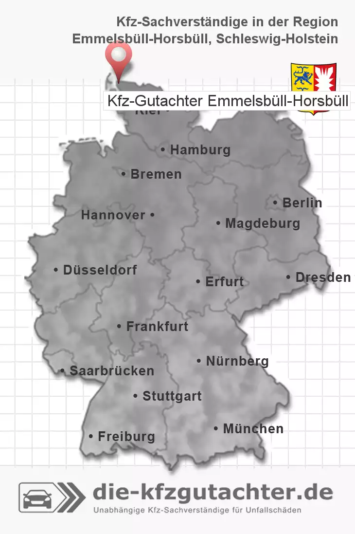 Sachverständiger Kfz-Gutachter Emmelsbüll-Horsbüll
