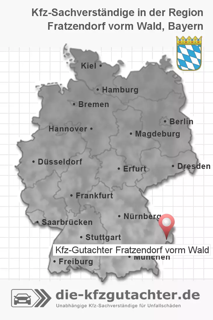 Sachverständiger Kfz-Gutachter Fratzendorf vorm Wald
