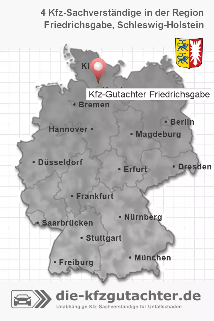 Sachverständiger Kfz-Gutachter Friedrichsgabe