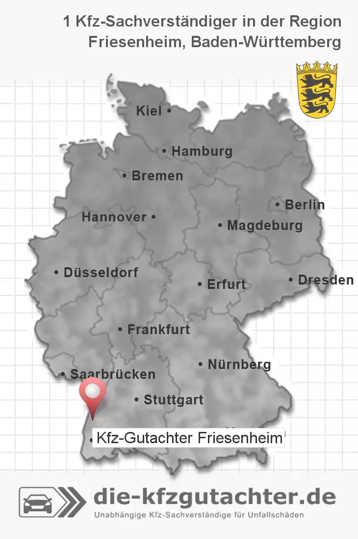 Sachverständiger Kfz-Gutachter Friesenheim