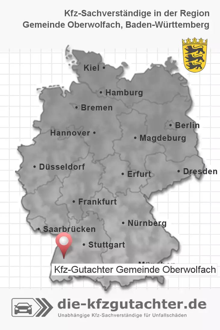 Sachverständiger Kfz-Gutachter Gemeinde Oberwolfach
