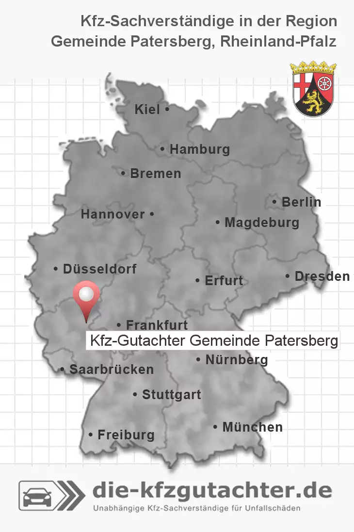 Sachverständiger Kfz-Gutachter Gemeinde Patersberg