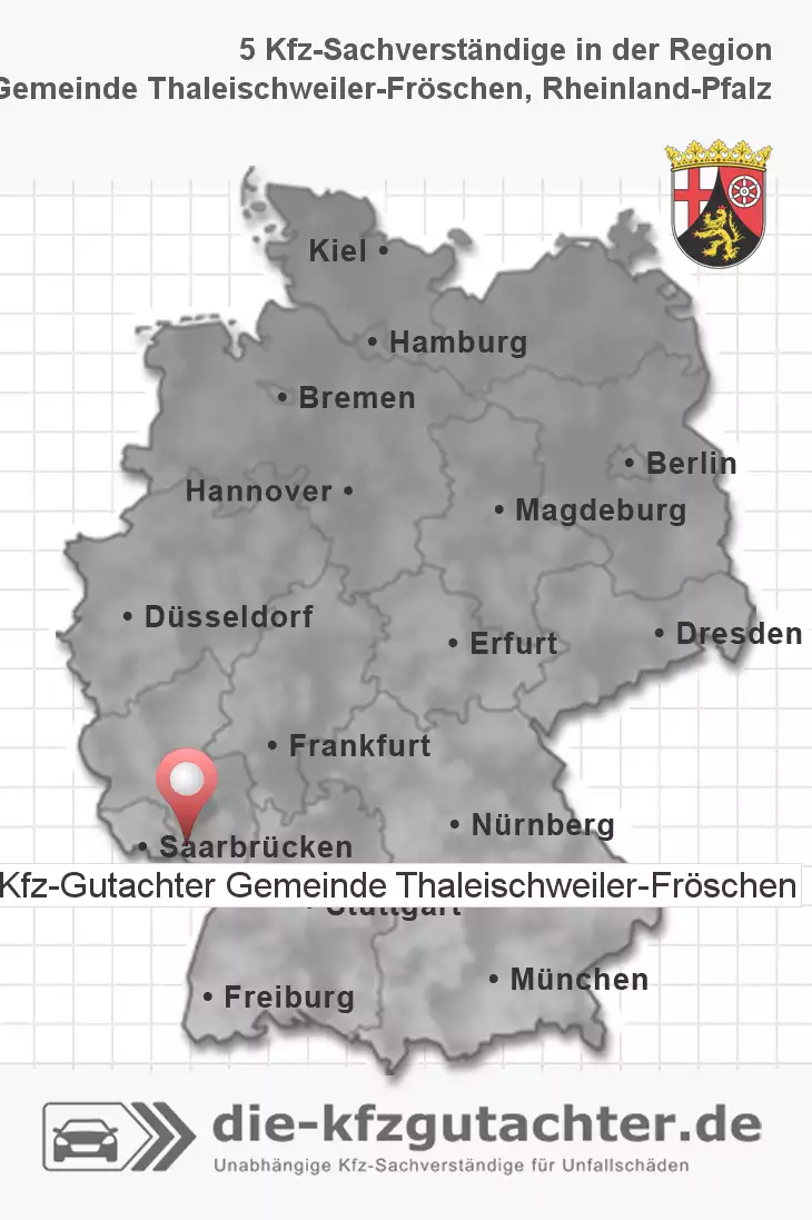 Sachverständiger Kfz-Gutachter Gemeinde Thaleischweiler-Fröschen