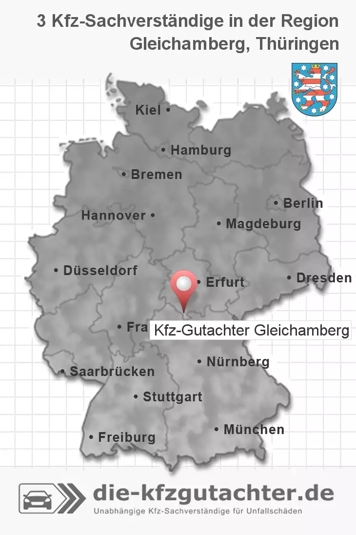 Sachverständiger Kfz-Gutachter Gleichamberg