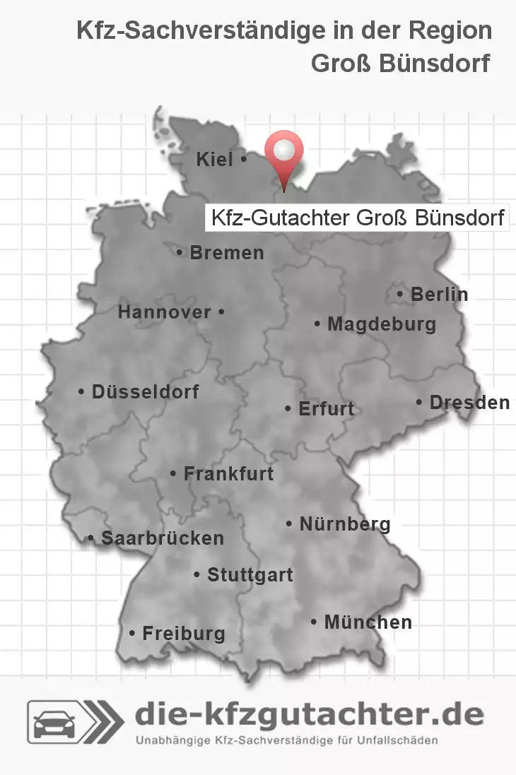 Sachverständiger Kfz-Gutachter Groß Bünsdorf