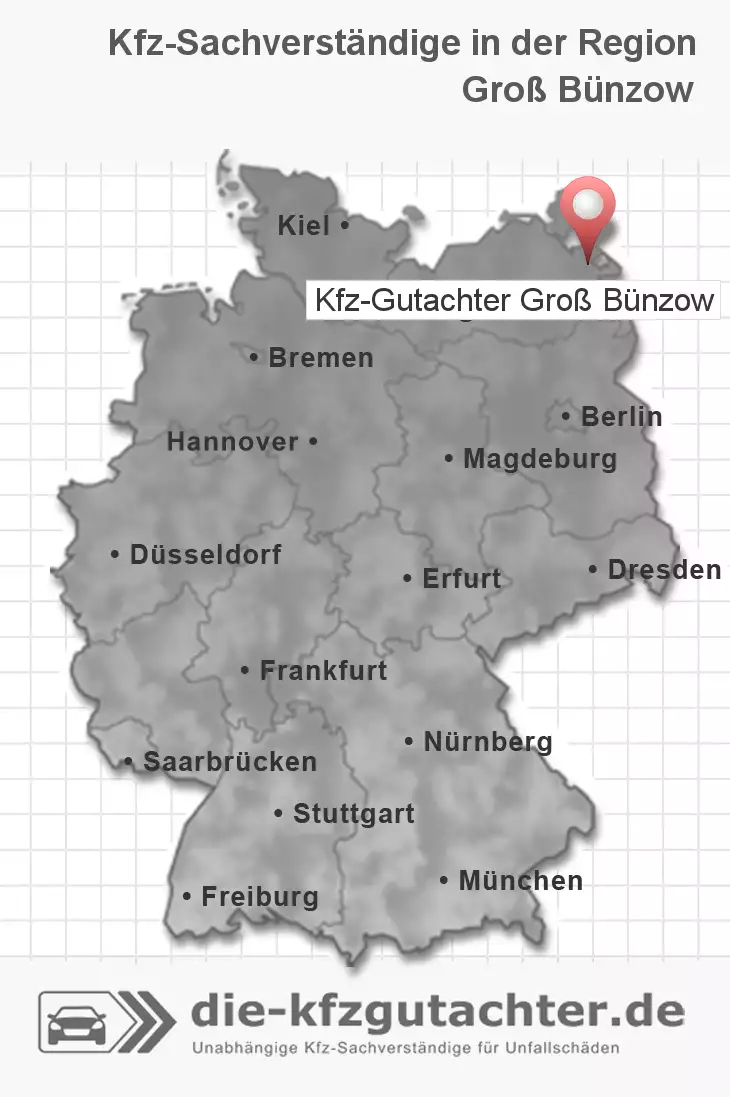 Sachverständiger Kfz-Gutachter Groß Bünzow