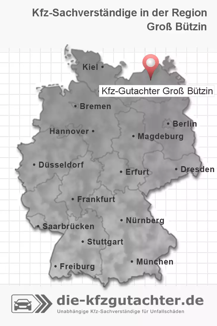 Sachverständiger Kfz-Gutachter Groß Bützin