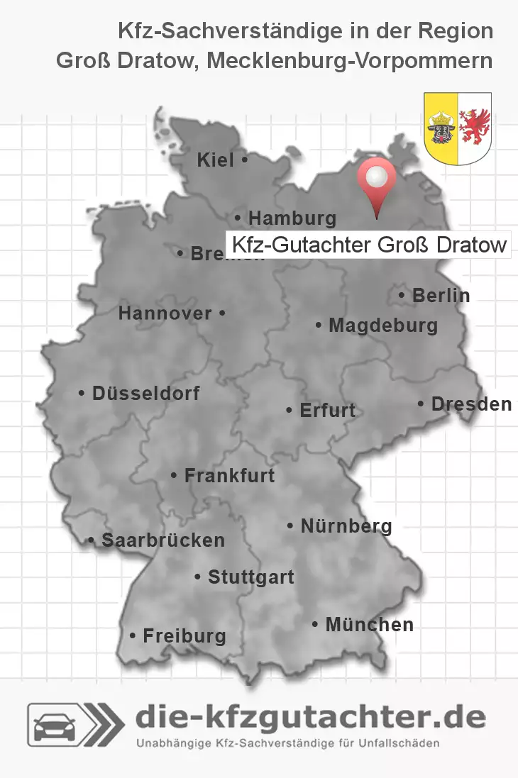 Sachverständiger Kfz-Gutachter Groß Dratow