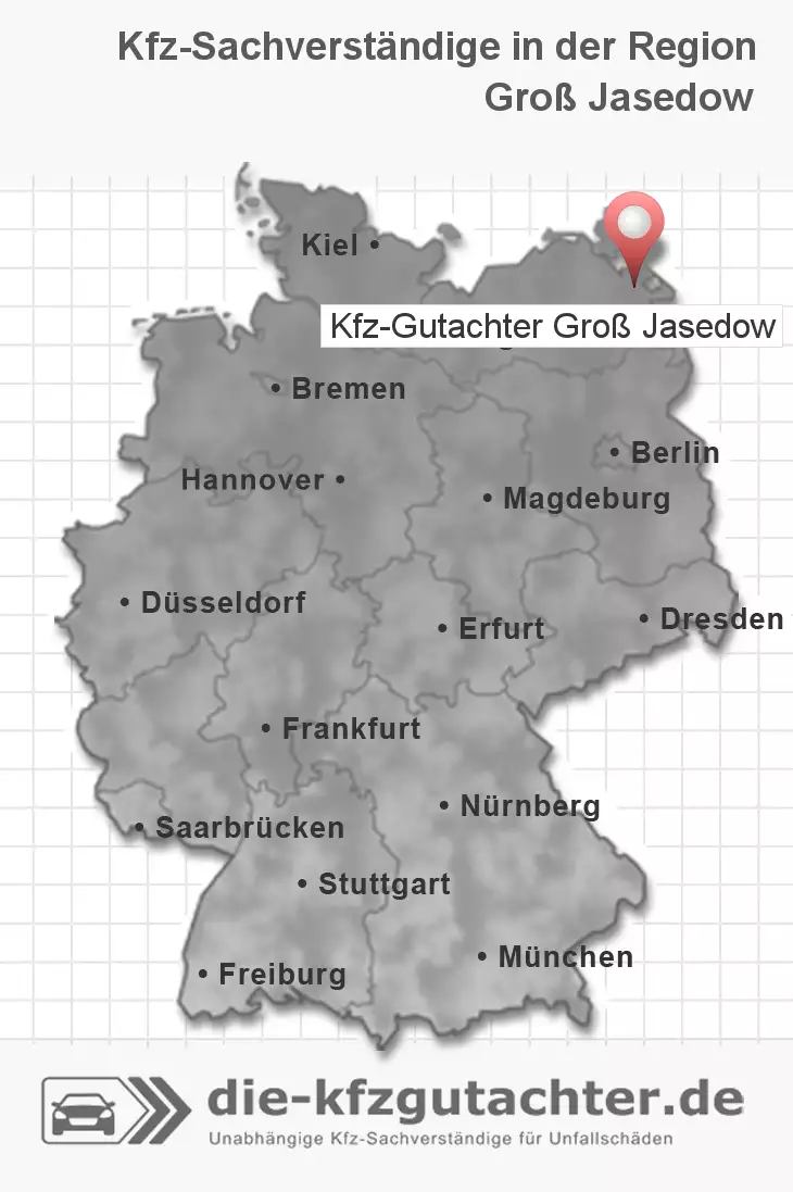 Sachverständiger Kfz-Gutachter Groß Jasedow