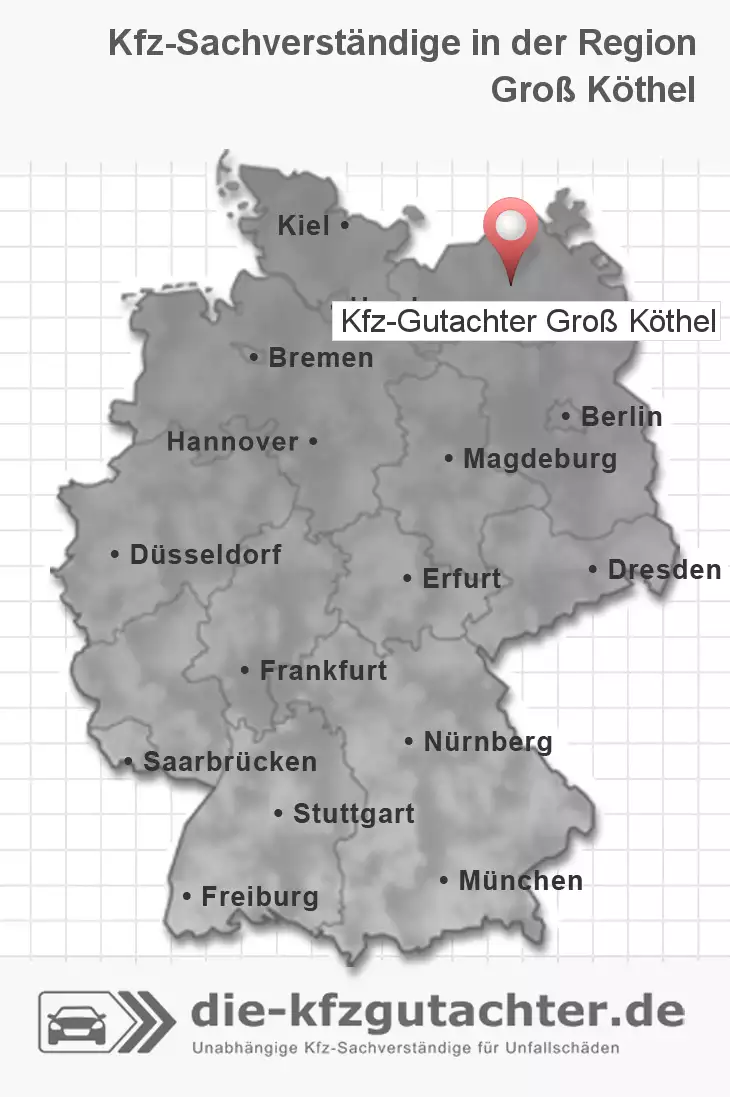Sachverständiger Kfz-Gutachter Groß Köthel
