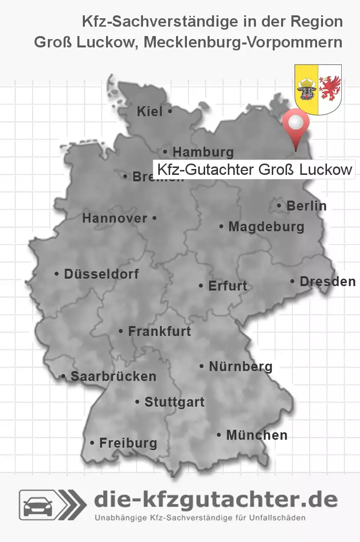 Sachverständiger Kfz-Gutachter Groß Luckow