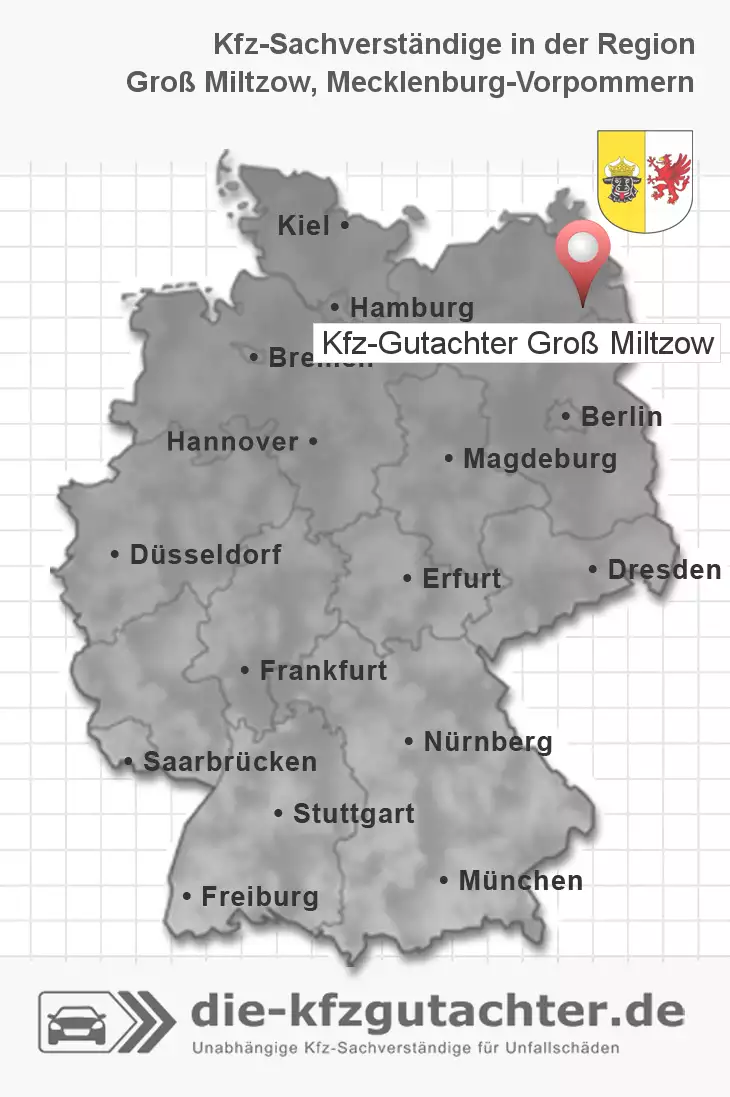 Sachverständiger Kfz-Gutachter Groß Miltzow
