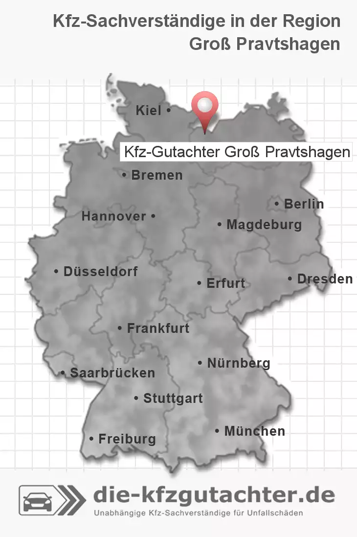 Sachverständiger Kfz-Gutachter Groß Pravtshagen