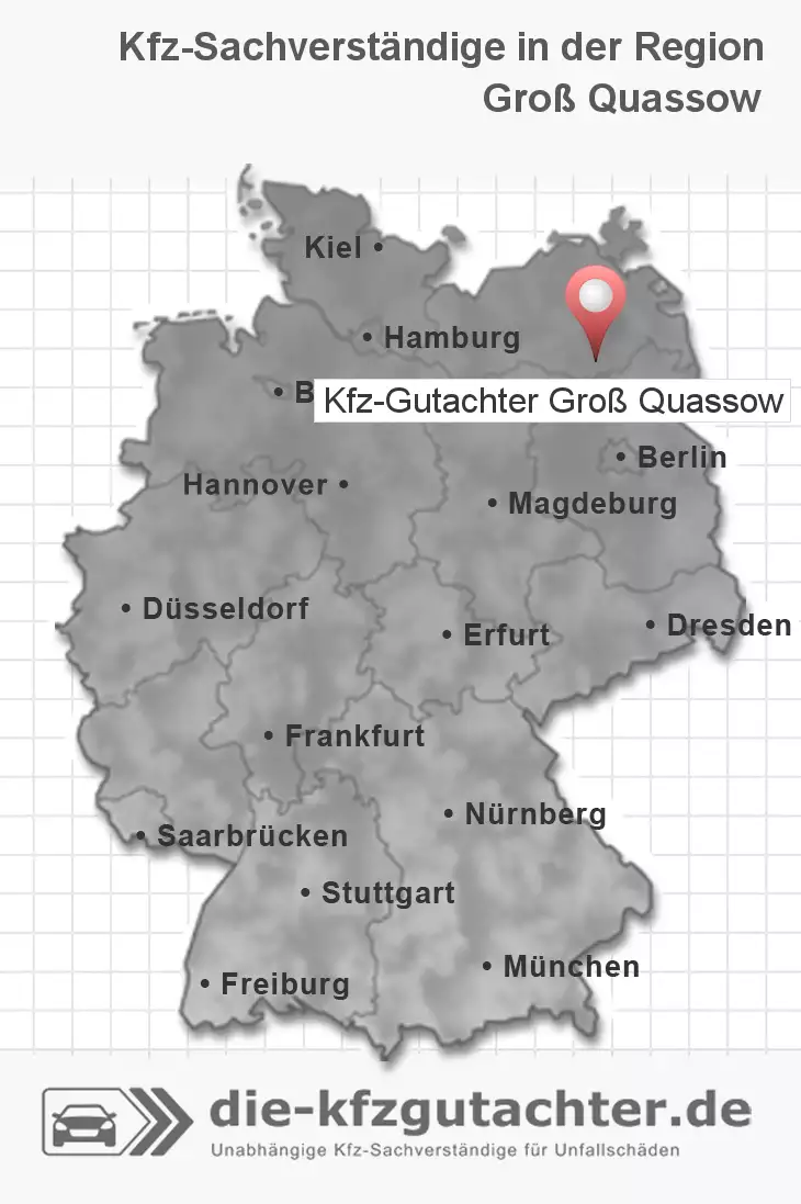 Sachverständiger Kfz-Gutachter Groß Quassow