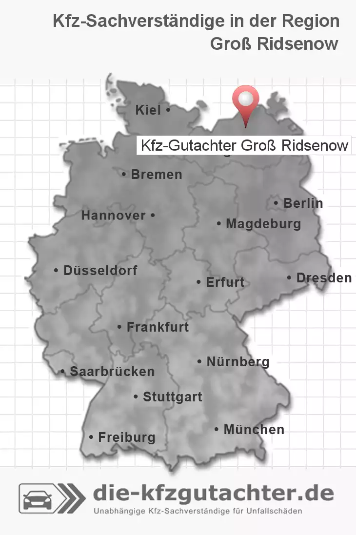 Sachverständiger Kfz-Gutachter Groß Ridsenow