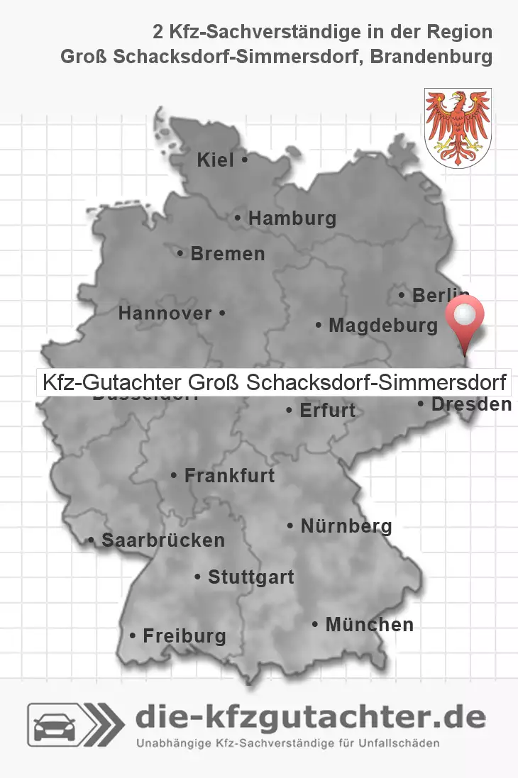 Sachverständiger Kfz-Gutachter Groß Schacksdorf-Simmersdorf