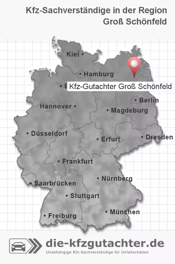 Sachverständiger Kfz-Gutachter Groß Schönfeld