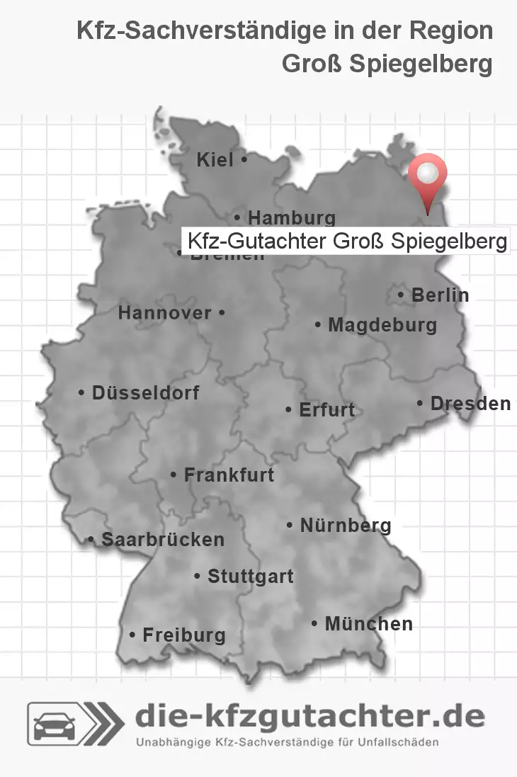 Sachverständiger Kfz-Gutachter Groß Spiegelberg