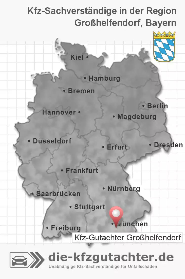 Sachverständiger Kfz-Gutachter Großhelfendorf