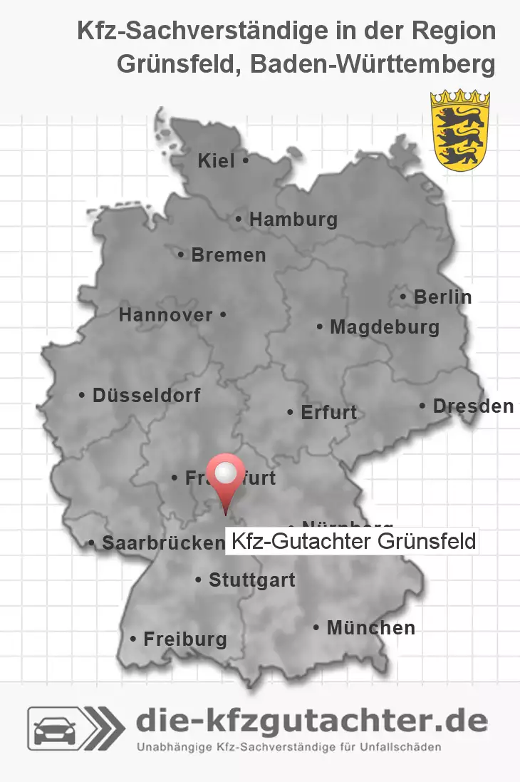 Sachverständiger Kfz-Gutachter Gr&uuml;nsfeld
