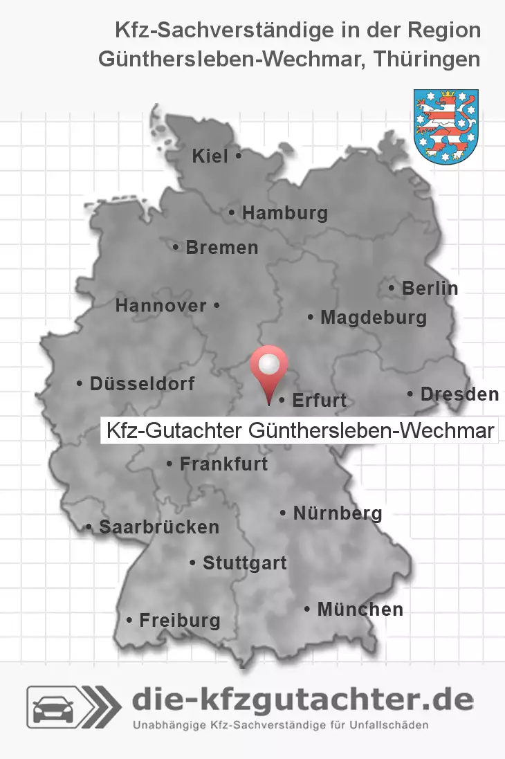 Sachverständiger Kfz-Gutachter Günthersleben-Wechmar