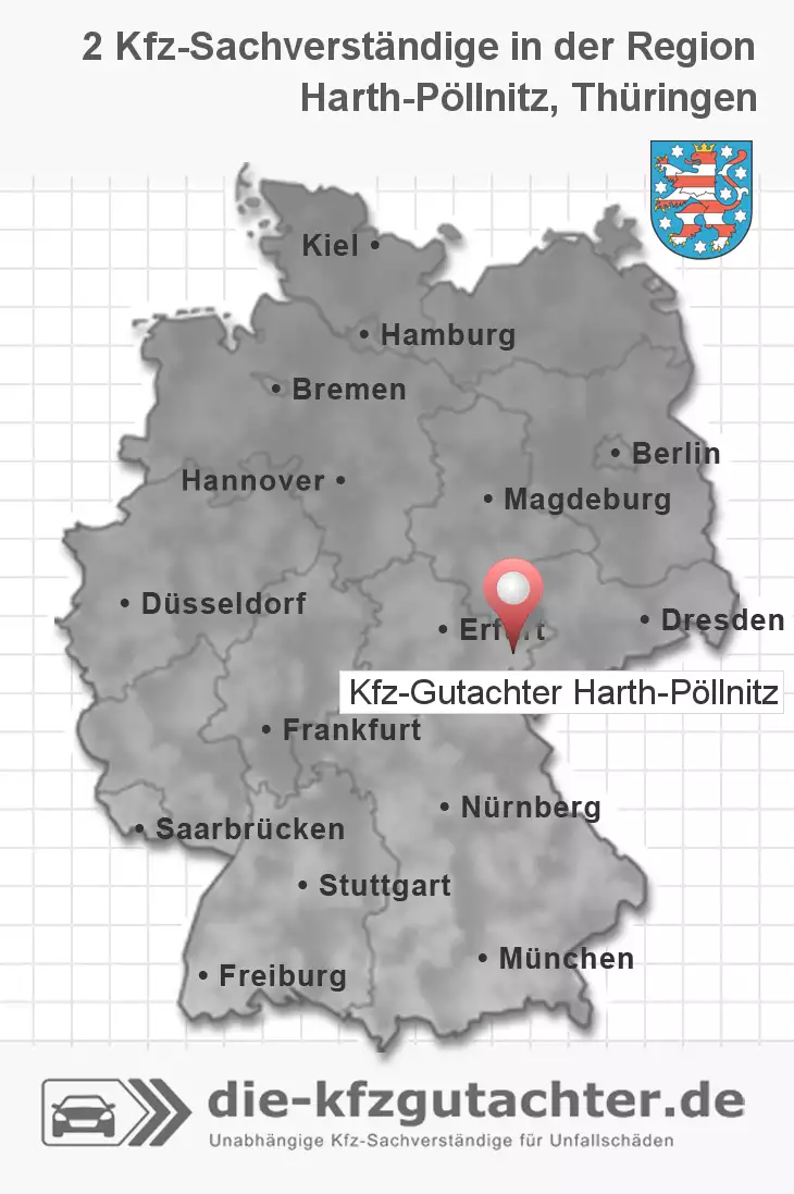 Sachverständiger Kfz-Gutachter Harth-Pöllnitz
