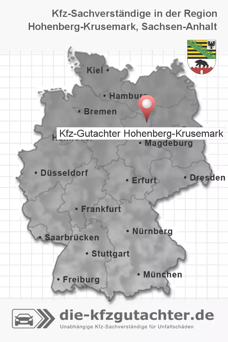 Sachverständiger Kfz-Gutachter Hohenberg-Krusemark