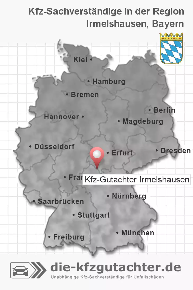 Sachverständiger Kfz-Gutachter Irmelshausen